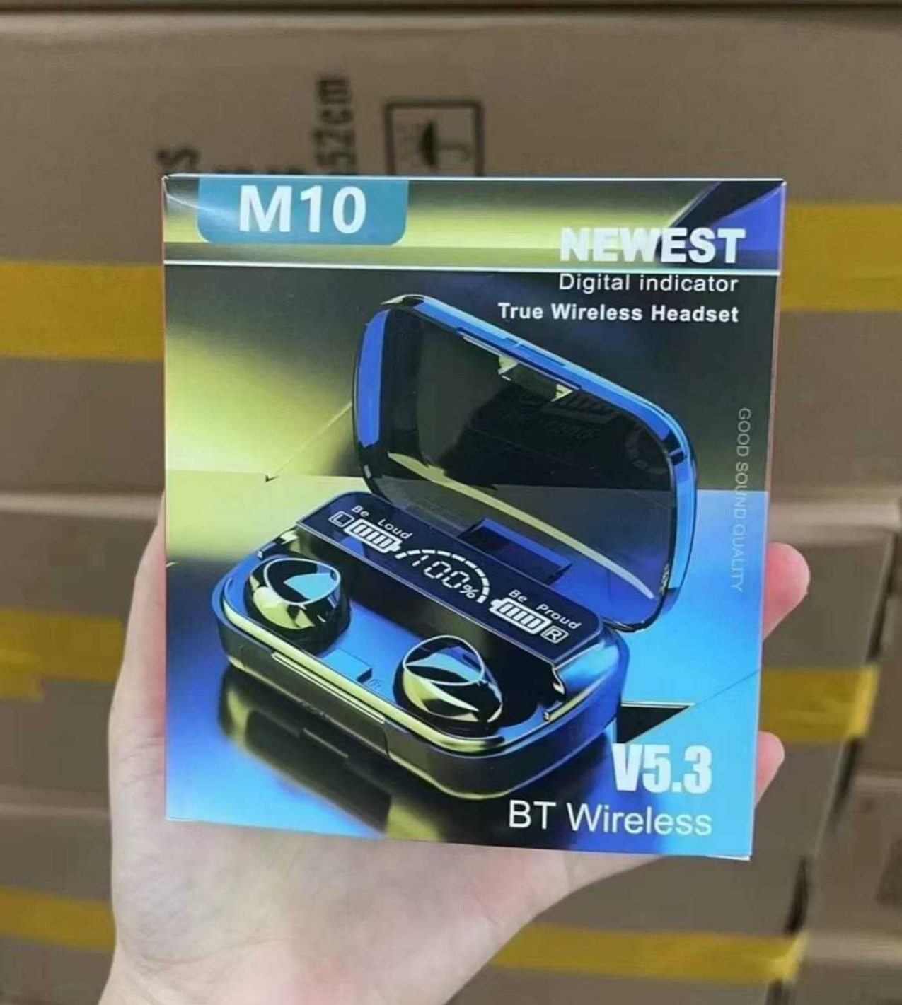 M10 tws Wireless Earphone Touch Bluetooth Earplug In Ear Stereo Sport Headsets