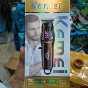 KEMEI KM-2273 Professional Men's Hair Cutting Machine Wireless Trimmer LED Display Home Haircut 1800mah Lithium Battery